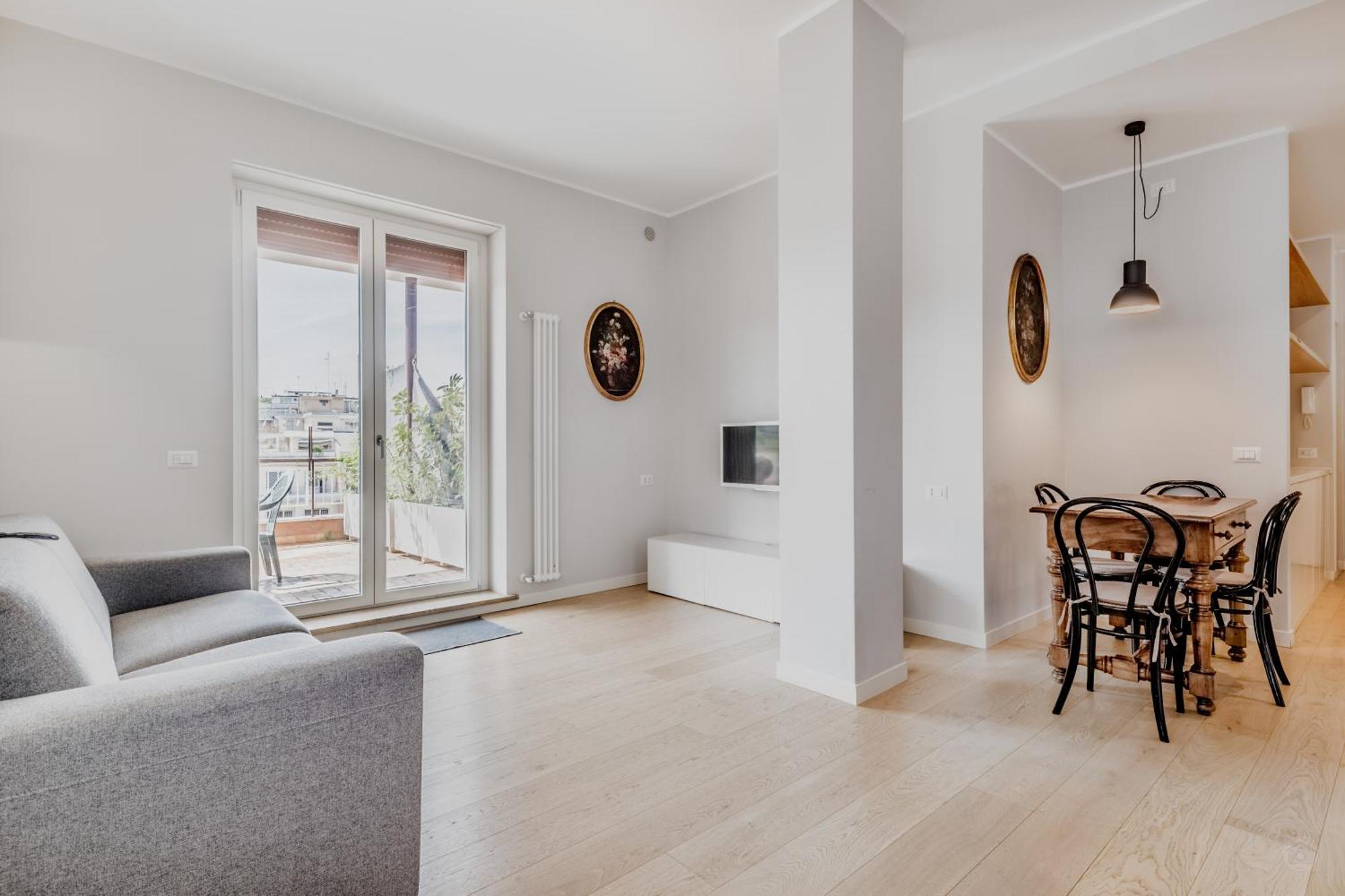 ローマL'Attico Con Terrazza In Corso Franciaアパートメント エクステリア 写真